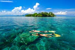 Manado - Bunaken Marine Park snorkelling.